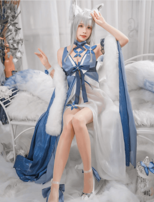 图片[3]-Neko-薇薇的美艳身材和甜美Cos，JK爱好者与洛丽塔爱好者的福利写真集[10套]-WM图库