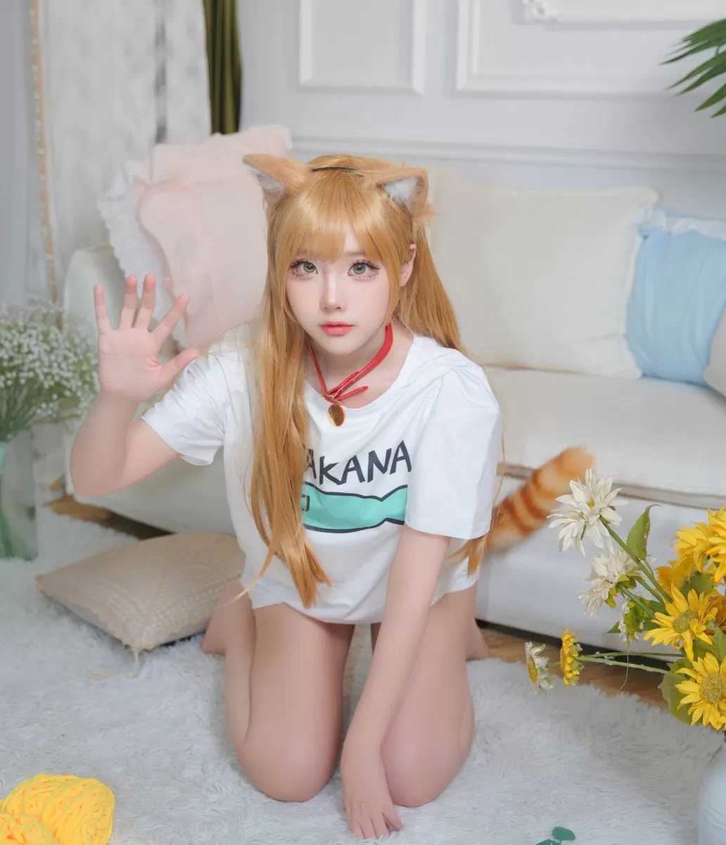 美图欣赏丨Coser古川kagura-男友衬衫[14P-22MB]-WM图库