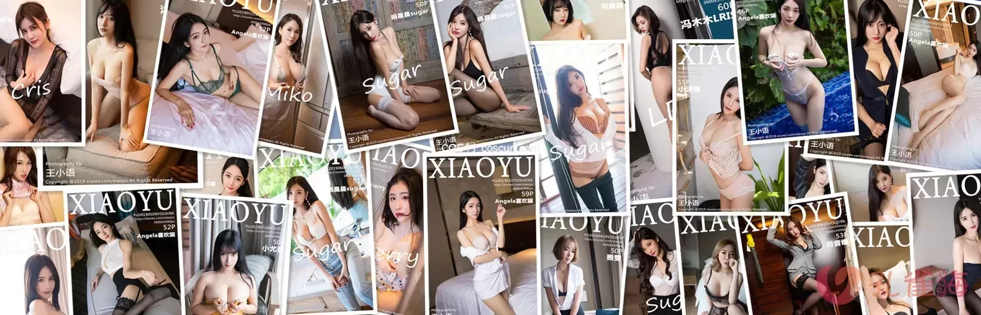 秀人旗下《XiaoYu语画界》全套大合集[持续更新]-WM图库