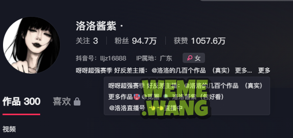 洛洛酱紫觅圈高清图片：反差魅力下的真实与美好-WM图库